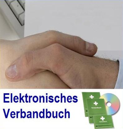 Verbandb�cher zur Dokumentation von Unf�llen Verbandb�cher, Software, Verbandbuch, digital