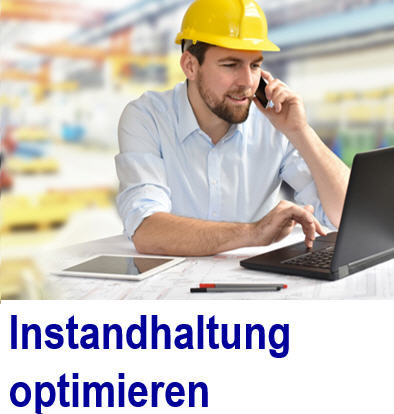 Instandhaltung optimieren kann Kosten reduzieren .
Wer kann Was?