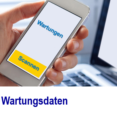 Mit diesen Wartungsdaten haben Sie die  Wartungen im Griff Wartungsdaten, Daten, Wartungen