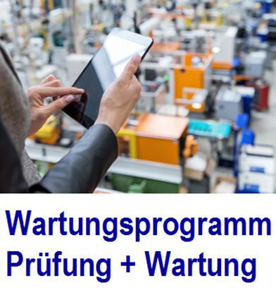 Wartungsprogramm zur Wartungsverwaltung. �berwacht alle notwendigen Wa